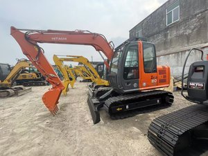 รถขุดตีนตะขาบมือสอง 8 ตัน ญี่ปุ่น Hitachi ZX80 เครื่องจักรสำหรับงานก่อสร้าง พร้อม EPA - Product Image 5