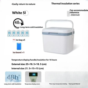 Customized Logo 5L/6L Modern <b>Portable</b> Eco-Friendly Refrigerator <b>Freezer</b> for Business & Corporate Gifts - Product Image 3