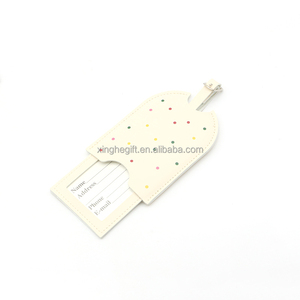 White Full Color Print Custom Design Logo Travel Luggage Tags ID Label with <b>Strap</b> Name Adress Card Travel Bag <b>Suitcase</b> - Product Image 1