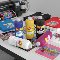 FCOLOR Nouvelle Conception Encre DTF 1000ml Premium Blanche pour Epson DX5 5113 I3200 XP600 au Meilleur Prix