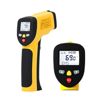 Thermomètre infrarouge numérique industriel portable 2025 SW, sans contact, affichage LCD, IP55, USB, OEM/ODM, ABS