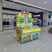 Nailong Machine de jeu d'arcade à monnayeur pour 2 joueurs, équipement de divertissement interactif parent-enfant pour centre de jeux