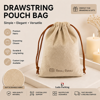 Pochette à bijoux en flanelle avec cordon de serrage, sac cadeau en velours doux, logo personnalisé, vente en gros, emballage pour bagues, colliers, boucles d'oreilles pour boutique de mariée