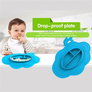 고품질 BPA 무료 실리콘 흡입 플레이트 그릇 컵 어린이 아기 수유 세트 - Product Image 3