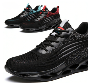 Zapatos <span class=keywords><strong>de</strong></span> <span class=keywords><strong>Trabajo</strong></span> <span class=keywords><strong>de</strong></span> Ingeniería <span class=keywords><strong>de</strong></span> Alta Calidad, Modernos, <span class=keywords><strong>de</strong></span> Verano, <span class=keywords><strong>de</strong></span> Goma Antideslizante, con Cordones y Puntera <span class=keywords><strong>de</strong></span> Acero para Protección Contra Impactos, para Uso en Fábrica - Product Image 5