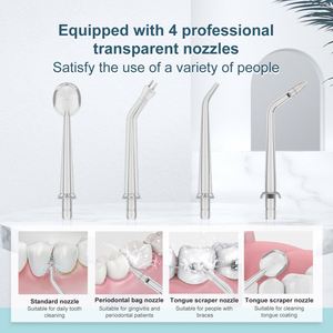 Irrigador Dental Eléctrico Inalámbrico Portátil Recargable TAHATH IPX6 para Limpieza de Dientes, Venta al Por Mayor para Exportación - Product Image 1