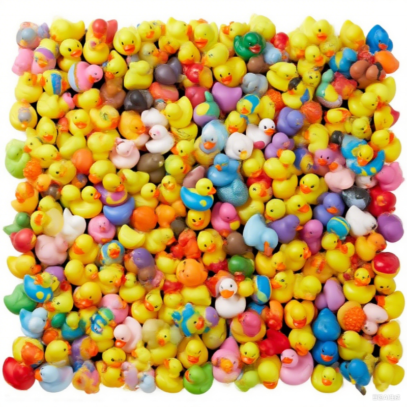 Custom Funny Mini PVC Bath Toys