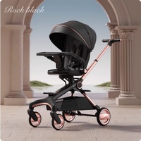 Poussette pliable en alliage d'aluminium Mingtu BBTL-A8, roues en mousse EVA, ceinture de sécurité à cinq points, pour bébés de 6 mois et plus, modèle 2026, offre spéciale