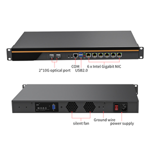 BKHD Intel <span class=keywords><strong>Core</strong></span> 2 10G SFP, servidor de cortafuegos de montaje en rack, servidor de 1U, 2 Lan 2, 10G, 2, 2, 2, 2, 2, 2, 2, 2, 2, 2, 2, 2, 2, 2, 2, 2, 2, 2, 2, 2 - Product Image 3