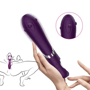 Amazon Hot Selling Factory Wholesale 10 Frequency Adult Toys Vaginal Stimulator G Spot Vibrator