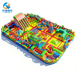 Nuevo Diseño de Casa Inflable con Tobogán y Temática de Legoing, Diversión y Entretenimiento, Laberinto Gigante al Aire Libre, Parque de Atracciones Comercial de PVC - Product Image 5