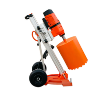 Machine de forage électrique entièrement automatique 220V pour béton, outils de carottage pour murs et routes 250/300/500mm, personnalisable en usine