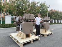 Motor Marino DCEC Cummins 6LTAA8.9-M315 de 6 Litros, 4 Tiempos, Multicilíndrico, Refrigerado por Agua, Eléctrico, 315 HP, con Caja de Cambios Avanzada para Barco