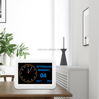 Pros calendrier numérique intelligent jour horloge Wifi démence horloge parlante analogique personnes âgées rappel de médicaments alarmes Agenda téléphone APP