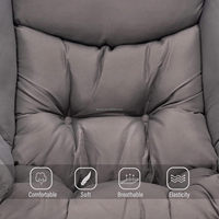 Fauteuil de luxe compact de style nordique moderne avec repose-pieds, idéal pour les magasins de vêtements féminins et les chambres à coucher – Chaise de loisirs populaire en ligne