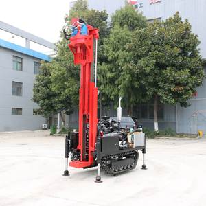 Foreuse sur chenilles chinoise hydraulique diesel pour forage en profondeur, <span class=keywords><strong>petite</strong></span> foreuse minière pour pieux et forage en profondeur - Product Image 4