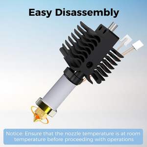 Boquilla de impresora 3D Creality de latón de 0,4 mm para Ender 5 Max - Product Image 4