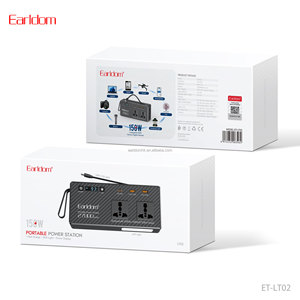 Station d'alimentation portable Earldom 27000mAh 150W USB-C PD Charge rapide avec lumière LED et lampe torche SOS ET-LT02 - Product Image 6
