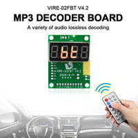 VIRE Mini Lecteur Mp3 Kit Audio Fm Bluetooth Module Décodeur Lecteur Mp3 Usb