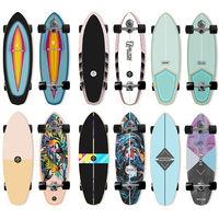 ZHOYA haute qualité pas cher 4 roues planches à roulettes Double direction professionnel personnalisé adolescents adultes Surf Skate Board personnalisé