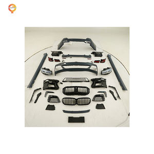 Rejilla de parachoques delantero y trasero de coche modificada, Kit de carrocería M-tech, actualización a kit de carrocería G38 MT para <span class=keywords><strong>BMW</strong></span> 5 SERIES G30 año 2018-2022 - Product Image 4