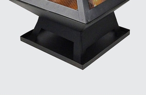 Cheminée portative de gril de BBQ de bois de chauffage de charbon de bois <span class=keywords><strong>pour</strong></span> le camping extérieur de patio de jardin - Product Image 5