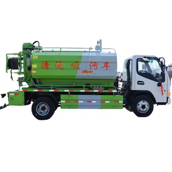 Cleaning and sewage pumping vehicle, sludge pumping and pipeline cleaning dual-purpose vehicle