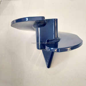 פלדה מגולוונת אדמה בורג ערימת מתכת סוגר הקרקע ערימות הסליל - Product Image 2