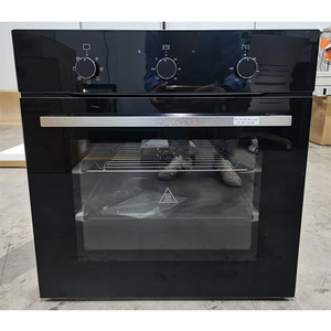 Hornos Eléctricos Empotrables de <span class=keywords><strong>24</strong></span> Pulgadas y 60 cm con 7 Funciones, Control por Perillas, Color Negro, 2.2 Pies Cúbicos, 62 L, <span class=keywords><strong>Horno</strong></span> de Pared para Cocina - Product Image 1
