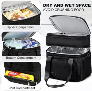 Muestra Gratuita, Bolsa Térmica de Alta Calidad para Alimentos, Bolsa de Almuerzo para Picnic, Organizador de Coche - Product Image 1