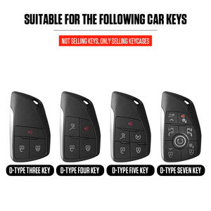Étui de protection pour clé de voiture en ABS, délicat et minimaliste, de luxe, pour Buick Envision S - Product Image 1