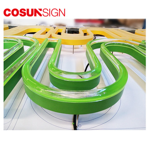 For Hello Gorgeous Custom LED Neon Sign con tiras LED para exteriores Wealth Dollar Sign para aplicaciones de empresas y hospitales - Product Image 2