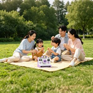 Wholesale Children's Instant <b>Cameras</b> High-quality Lightweight Minimalist Stylish Portable Instant <b>Cameras</b> for Promotions - Product Image 2