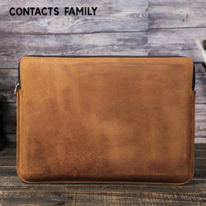 Funda de Cuero Genuino para Laptop <span class=keywords><strong>Macbook</strong></span> <span class=keywords><strong>Pro</strong></span> 14 A2442, <span class=keywords><strong>Macbook</strong></span> Air <span class=keywords><strong>13</strong></span> A2337 A2179 A2338 2020 con <span class=keywords><strong>Chip</strong></span> <span class=keywords><strong>M1</strong></span>, <span class=keywords><strong>Pro</strong></span> <span class=keywords><strong>13</strong></span> Portátil - Product Image 4