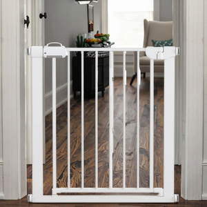 Child Safety Metal Door Fence Gate Set <strong>Kids</strong> <strong>Bath</strong> <strong>Potty</strong> Kitchen Stair Guardrails 75-82cm 1-2 Years Multifunction Large Straight - Product Image 2
