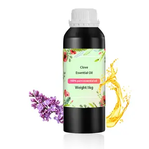 Prix bon marché concentré d'huile essentielle de clou de girofle bio pour la fabrication de savon bougies aromatiques huiles pour les lèvres soins de la barbe humidificateur hôtel parfum Bod