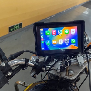 Monitor DVR de <span class=keywords><strong>5</strong></span> <span class=keywords><strong>Pulgadas</strong></span> para Motocicletas, Impermeable, con Doble Cámara, Bluetooth, WiFi 5G, Pantalla Táctil, CarPlay, Android Auto, Cámara de Reversa - Product Image 3