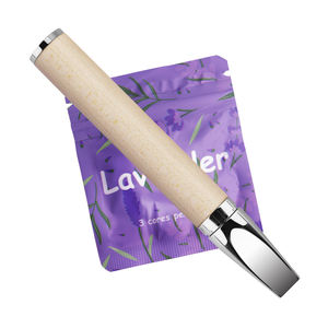 Dispositivo de Acero Inoxidable Plateado, Moderno y Unisex, para Aliviar el Estrés, el Miedo, las Náuseas, Ayuda a Dejar de Fumar, Sin Vapor, con Aroma a Menta Natural - Product Image 1