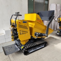 Direktverkauf ab Werk Neuer Mini-Truck Raupendumper mit Hocheffizienter Hydraulischer Kippmulde