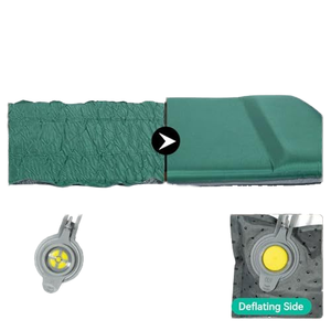 Outdoor Automatic Inflatable <b>Mattress</b> 5-8CM Thick Suede Moisture-proof Sleeping Mat for Camping Lunch Break Hike HSI Model 0109B - Product Image 2