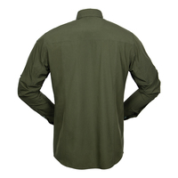 Chemise à manches longues tactique vert Olive à séchage rapide