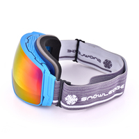 HUBO 10B Lunettes de ski unisexes Cadre en TPU Lentille de remplacement polarisée Double protection anti-buée UV400 Lunettes de snowboard personnalisées