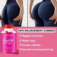 OEM Kräuter-Nahrungsergänzungsmittel zur Hüft- und Po-Vergrößerung, Po-Lifting-Gummis, Gesundheitssupplemente für Frauen, BBL-Gummis