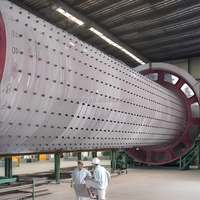 Broyeur à boulets pour ciment |   Machine de broyage de poudre industrielle pour les usines de ciment |   Moteur AC à économie d'énergie, capacité 7,5-165 t/h, garantie 1 an