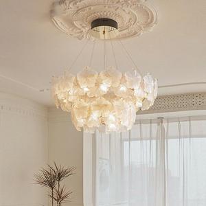 Lustre de plafond moderne nordique de luxe, luminaire suspendu pour intérieur, salon, salle à manger, design floral, <span class=keywords><strong>pissenlit</strong></span>, lampe suspendue en verre - Product Image 2