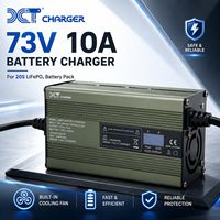 Chargeur rapide AC/DC XIETONG 48V 60V 72V 10A 5A avec affichage pour deux-roues électriques – Vente en gros usine