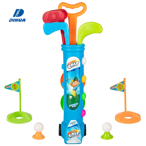 Jouet <span class=keywords><strong>d</strong></span>'exercice en plein air pour enfant jouet ensemble de golf avec chariot de golf jouet et clubs de golf jeu de sport <span class=keywords><strong>d</strong></span>'intérieur éducatif précoce - Product Image 1