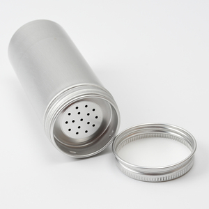 3,5oz 100ml D44*H103mm Teebox/Dose für Lebensmittel/Kosmetik/Gewürze Silberne Dosen Aluminiumbehälter mit Schraubverschluss - Product Image 5