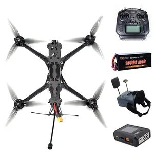 60,000PCS/월 제조업체 FPV Dron 7 10 13 인치 무거운 페이로드 장시간 비행 야간 투시경 카메라 레이싱 FPV 드론