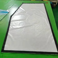 Module de château gonflable commercial 13x13 pieds, panneau d'art, bannière pour château gonflable